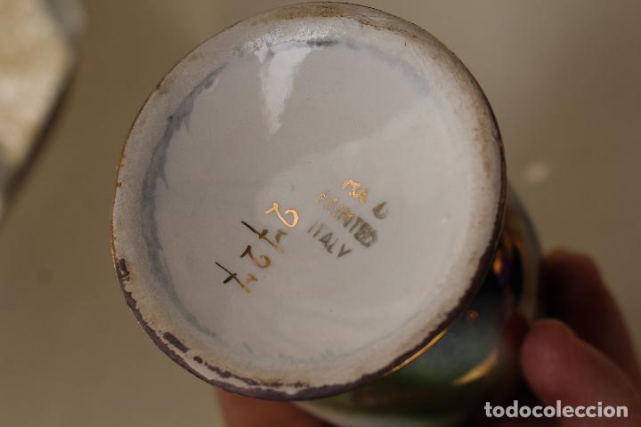 Antig&uuml;edades: copa ceramica reflejo numerada italy - Foto 3