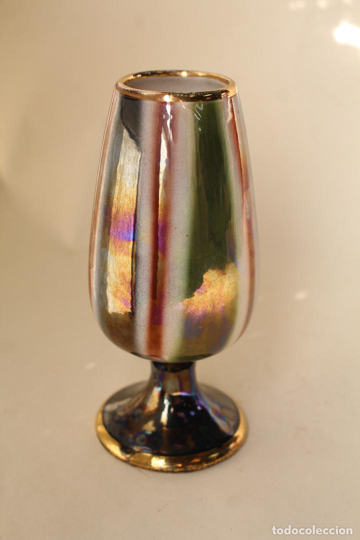 Antig&uuml;edades: copa ceramica reflejo numerada italy - Foto 5