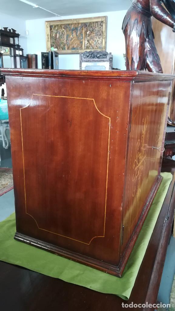 Antig&uuml;edades: MUEBLE BAR MARQUETERIA - Foto 6