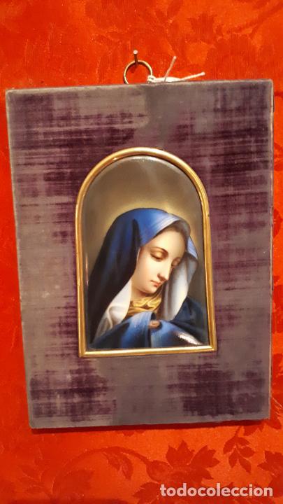 Antig&uuml;edades: PLACA DE PORCELANA SIGLO XIX. - Foto 5