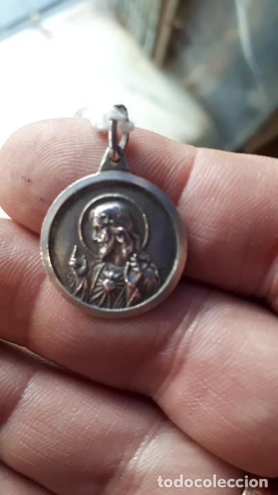 Antig&uuml;edades: MEDALLA VIRGEN DE GUADALUPE.PLATA - Foto 2