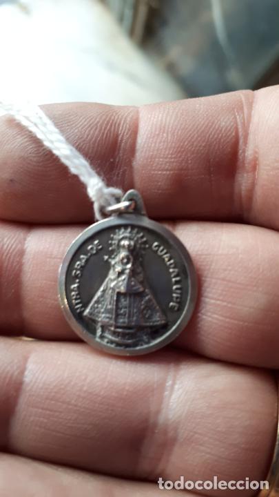 Antig&uuml;edades: MEDALLA VIRGEN DE GUADALUPE.PLATA - Foto 1