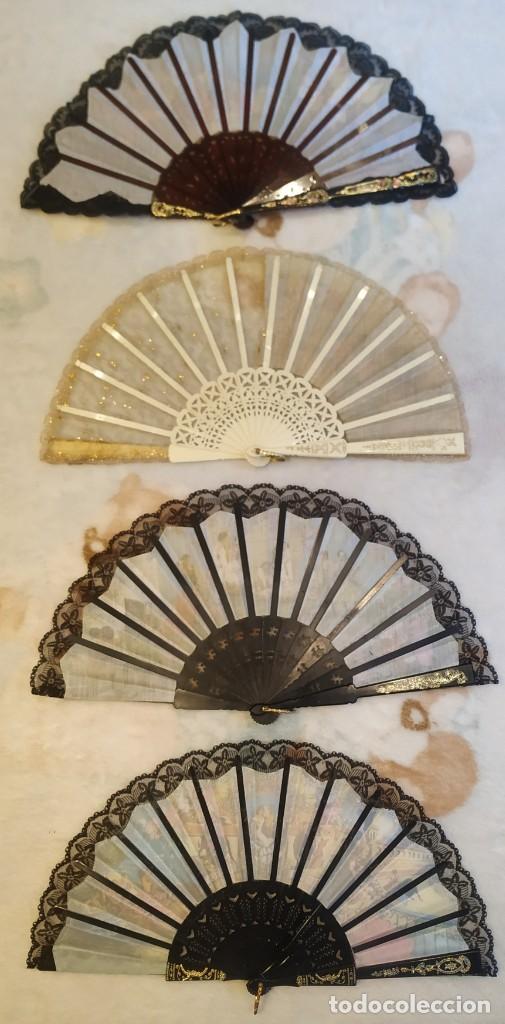 Antig&uuml;edades: Colecci&oacute;n abanicos folcl&oacute;ricos - Foto 2