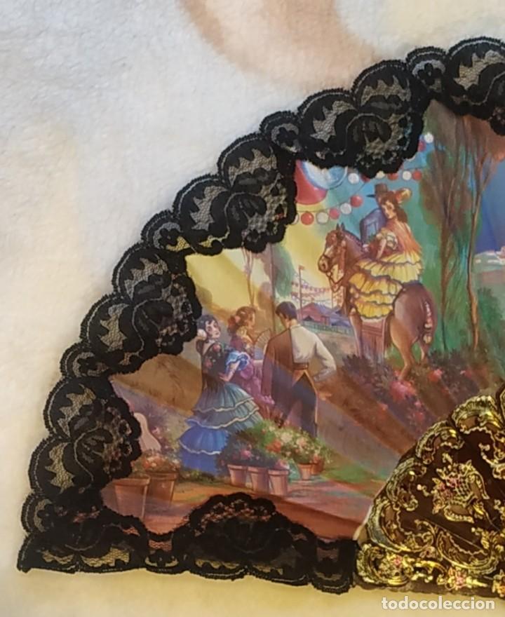 Antig&uuml;edades: Colecci&oacute;n abanicos folcl&oacute;ricos - Foto 4