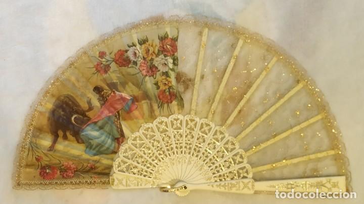 Antig&uuml;edades: Colecci&oacute;n abanicos folcl&oacute;ricos - Foto 8