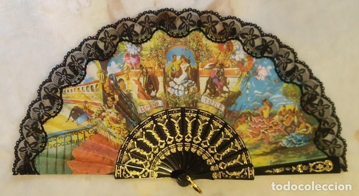 Antig&uuml;edades: Colecci&oacute;n abanicos folcl&oacute;ricos - Foto 12