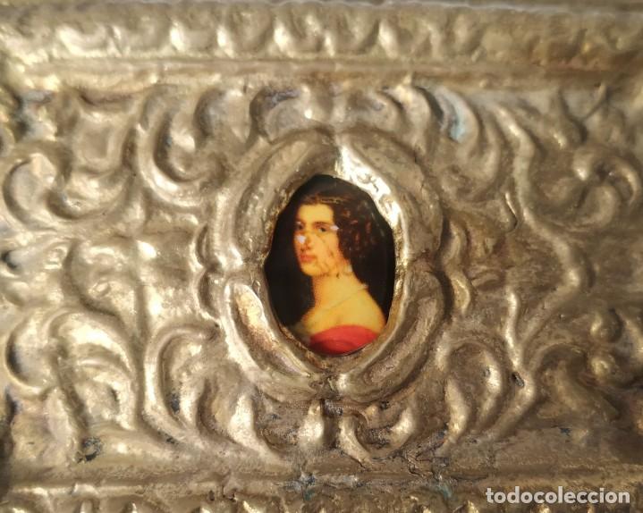 Antig&uuml;edades: Joyero victoriano de bronce - Foto 6