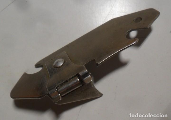 Antig&uuml;edades: VINTAJE - ANTIGUO ABRELATAS - PLATEADO - Foto 2