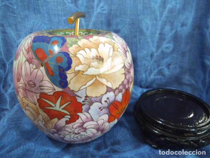 Antig&uuml;edades: TIBOR MANZANA ESMALTADA - Foto 5
