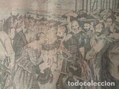 Antig&uuml;edades: tapiz antiguo de la Rendici&oacute;n de Breda - Foto 7