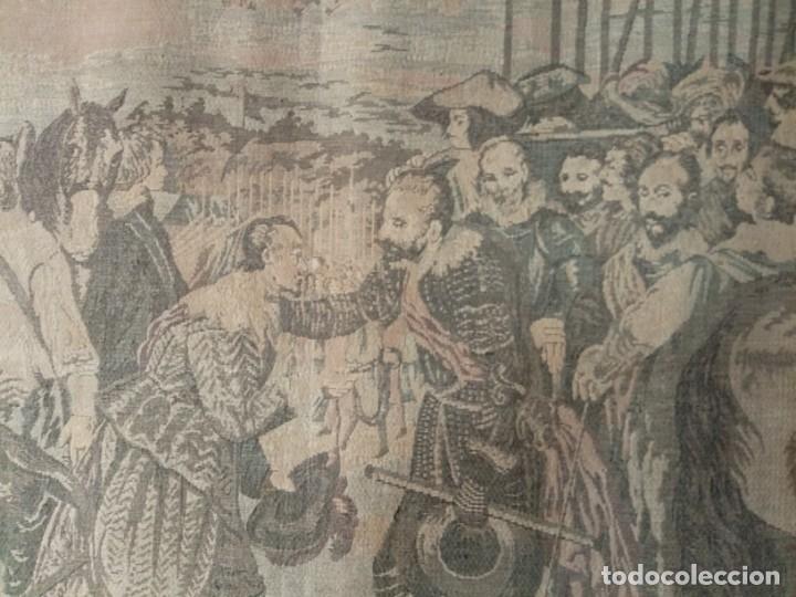 Antig&uuml;edades: tapiz antiguo de la Rendici&oacute;n de Breda - Foto 10