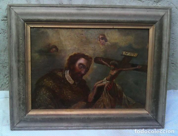 Antig&uuml;edades: SANTO CON CRUCIFIJO - Foto 2