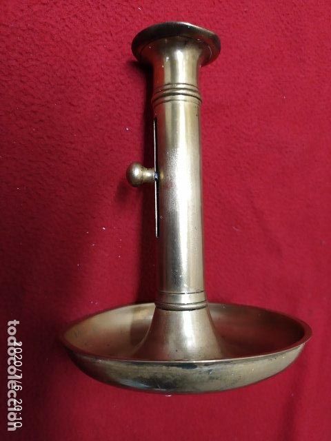 Antig&uuml;edades: ANTIGUO CANDELABRO REGULABLE - Foto 1