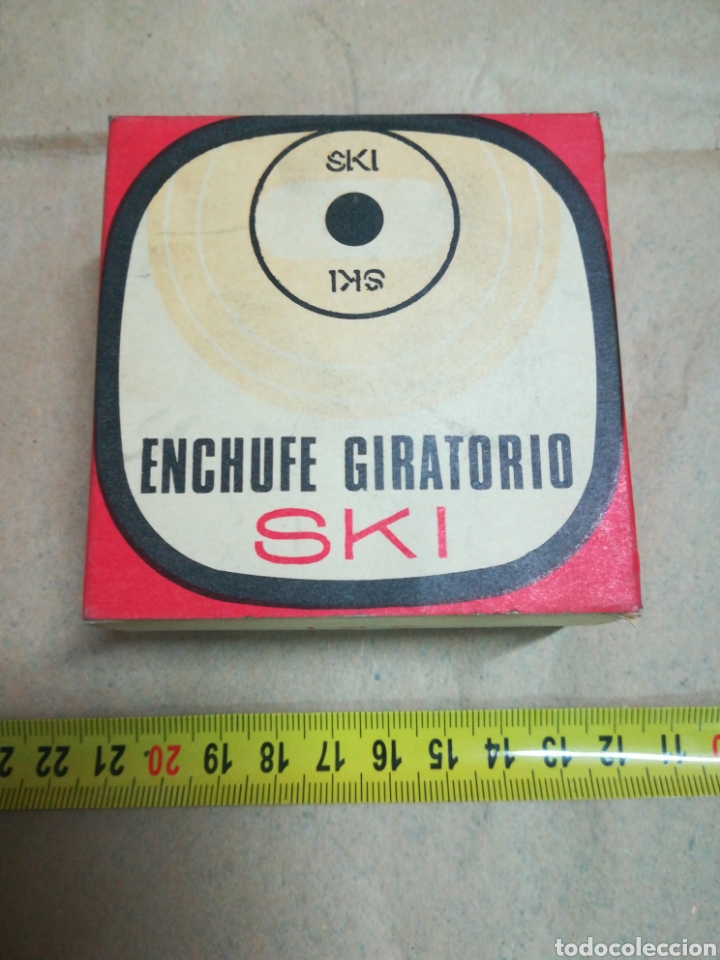 Antig&uuml;edades: Enchufe giratorio ski a estrenar