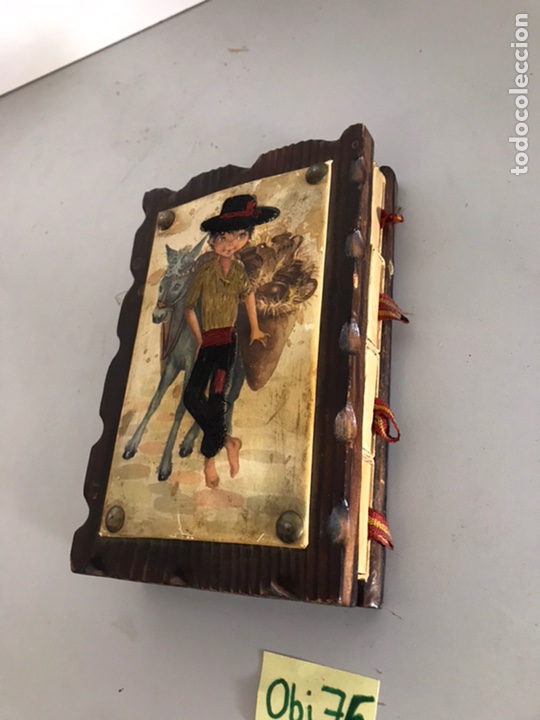 Antig&uuml;edades: ANTIGUA FOSFORERA DE MADERA - Foto 2
