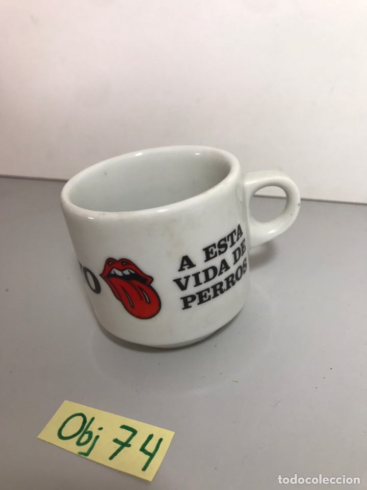 Antig&uuml;edades: TAZA DE PORCELANA - Foto 2