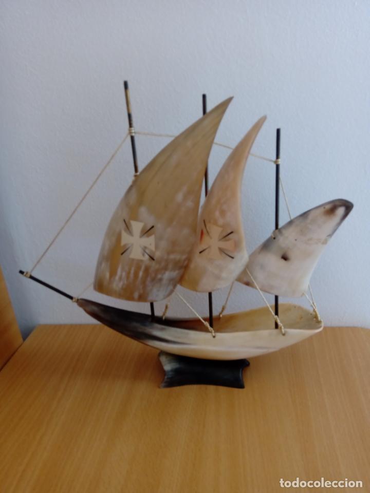 Antig&uuml;edades: VELERO DE ASTA DE TORO - Foto 1