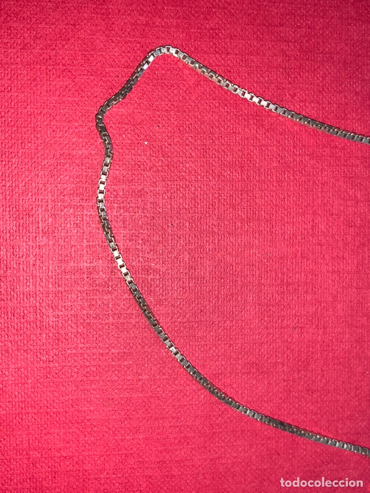 Antig&uuml;edades: Cadena de plata de Ley. Plata contrastada - Foto 2