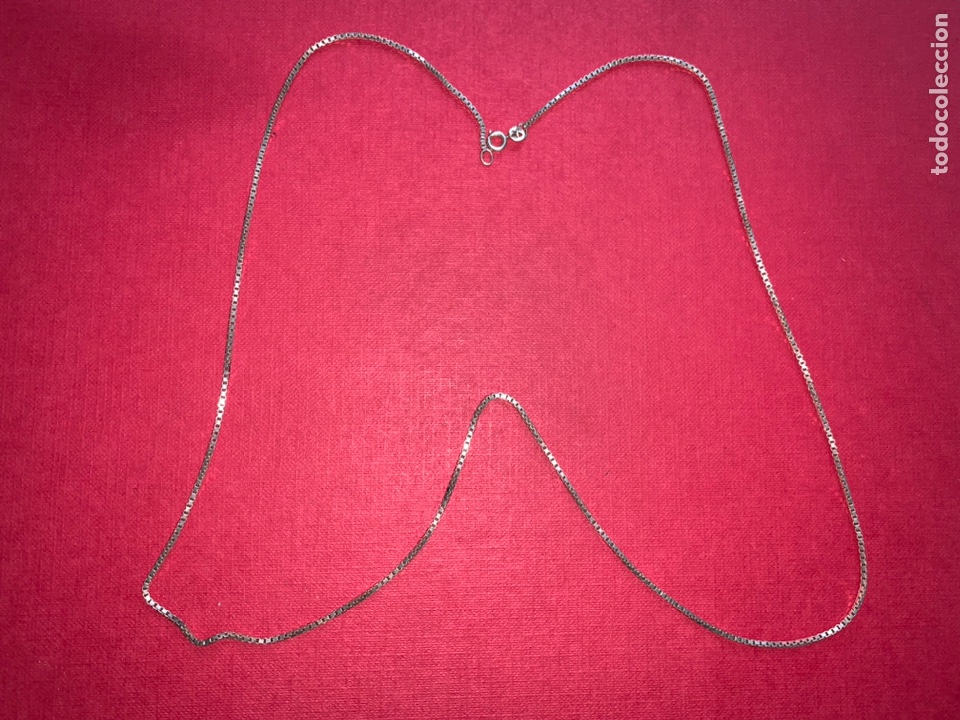 Antig&uuml;edades: Cadena de plata de Ley. Plata contrastada - Foto 1
