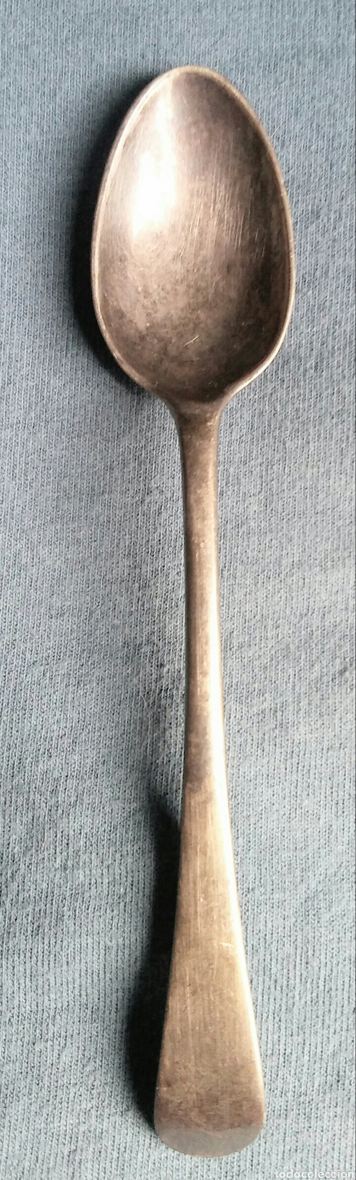 Antig&uuml;edades: Cuchara antigua plata - Foto 3