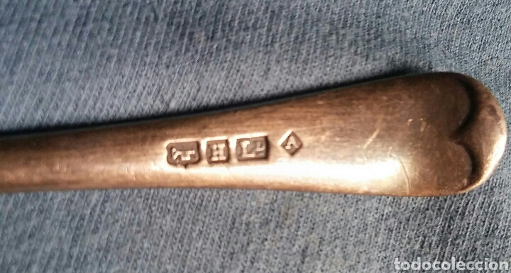 Antig&uuml;edades: Cuchara antigua plata - Foto 1