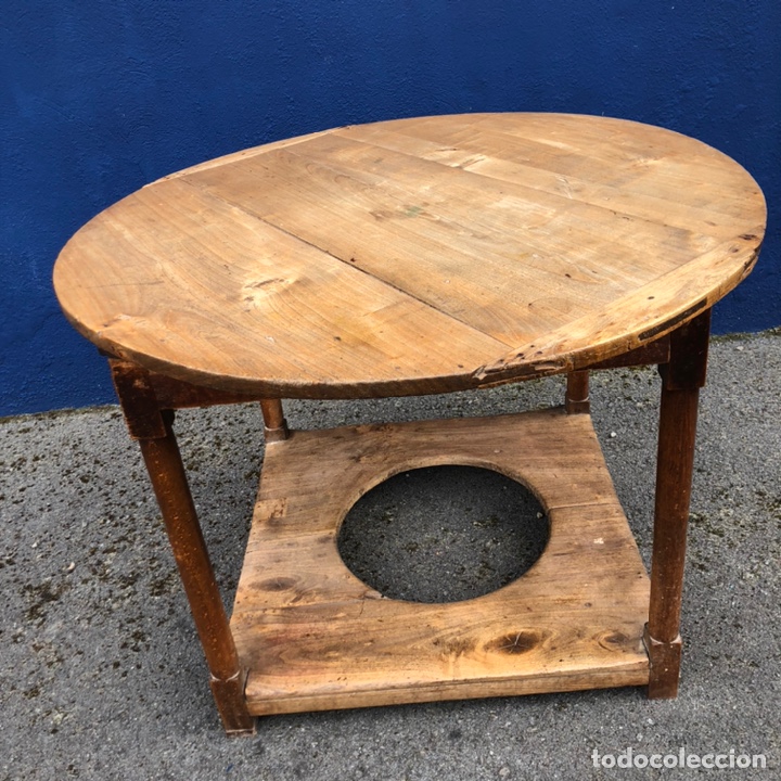 Falange cordura oriental antigua mesa camilla redonda, madera s. xix . r - Comprar Mesas Antiguas en  todocoleccion - 210773317