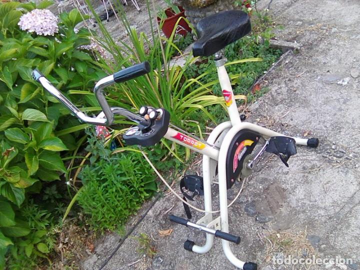Antig&uuml;edades: Legendaria bicicleta fija Torrot pedaling vibration rowing gymnastic - a&ntilde;os 70&acute;s - Pre- ciclostatic