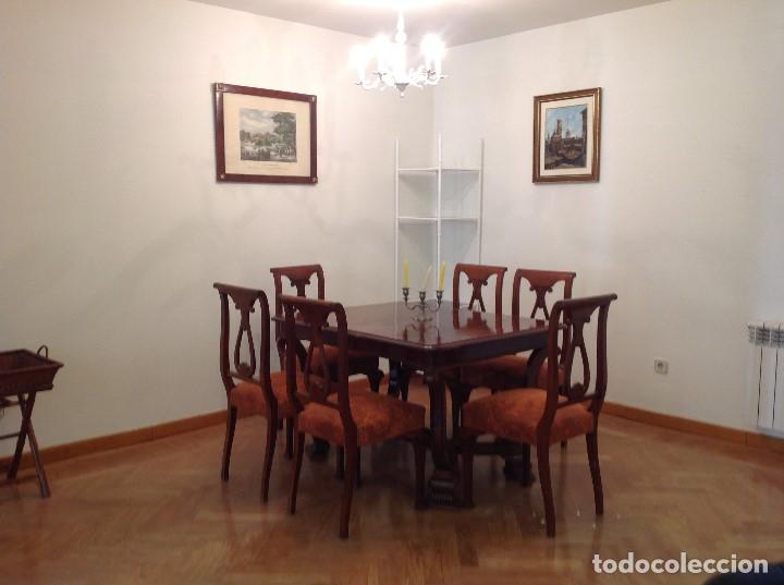 Antig&uuml;edades: Comedor (mesa y 6 sillas) - Foto 4