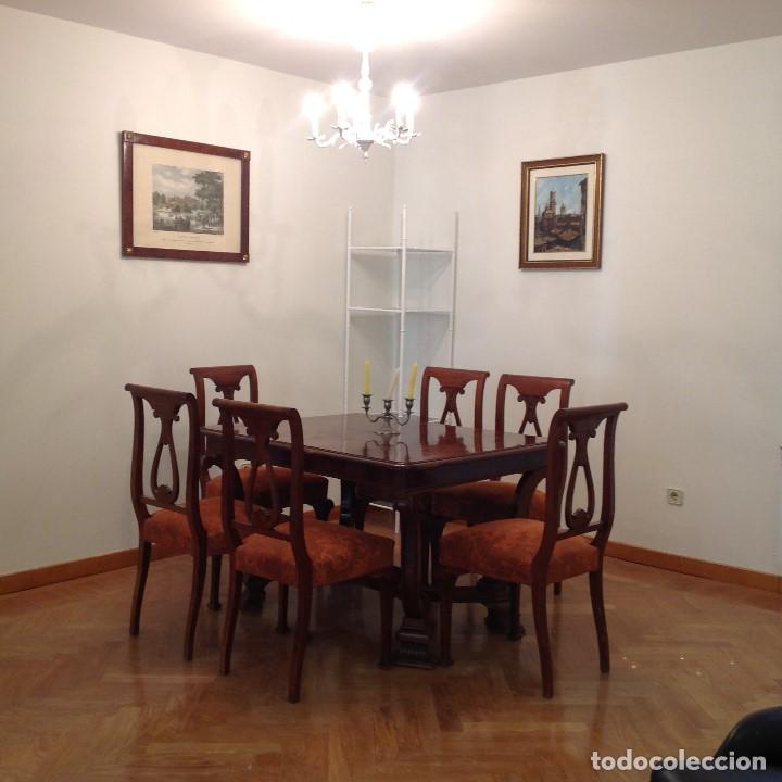Antig&uuml;edades: Comedor (mesa y 6 sillas) - Foto 5