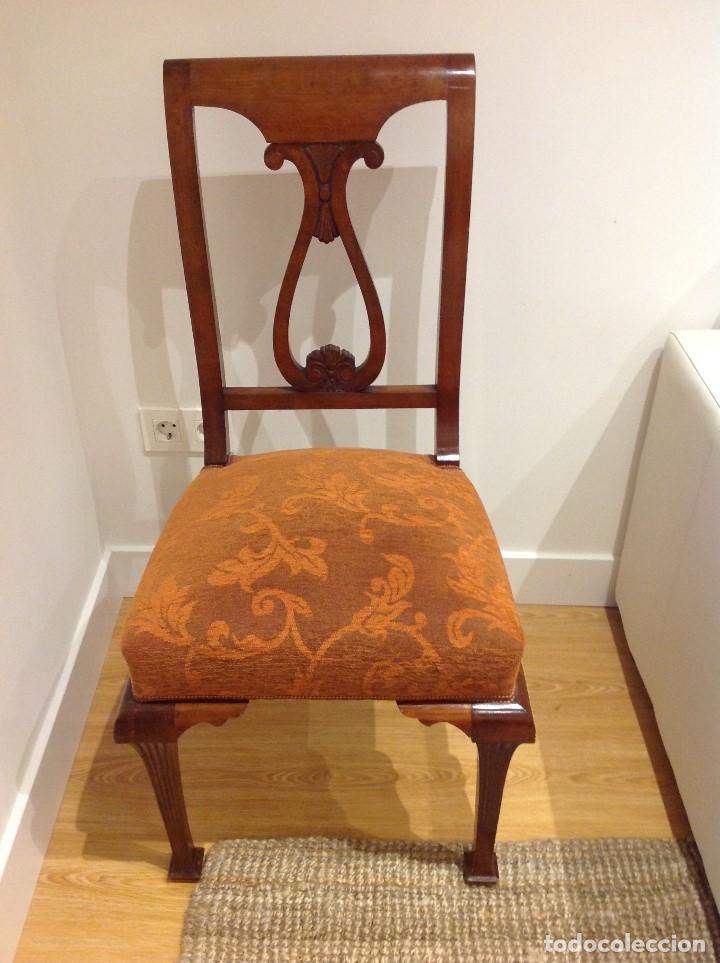 Antig&uuml;edades: Comedor (mesa y 6 sillas) - Foto 10