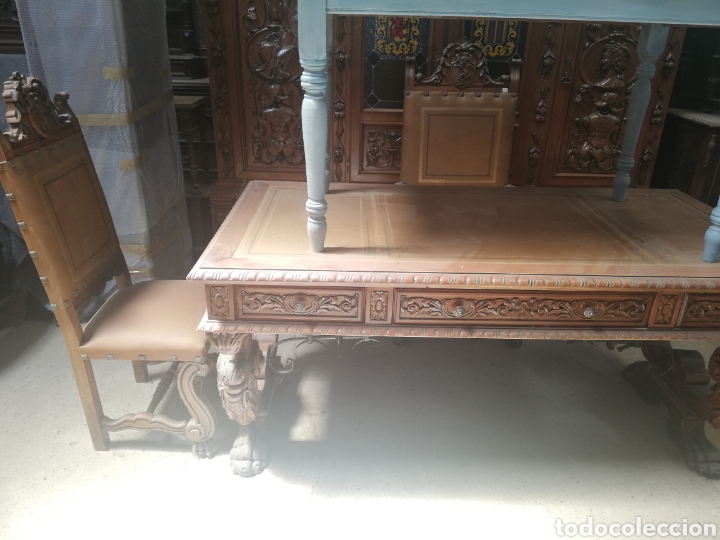 Antig&uuml;edades: Despacho tallado - Foto 2