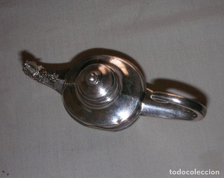 Antig&uuml;edades: L&Aacute;MPARA DE ALADINO DE PLATA - Foto 3