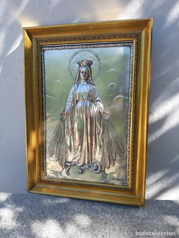 Antig&uuml;edades: Cuadro de Alpaca - Foto 1