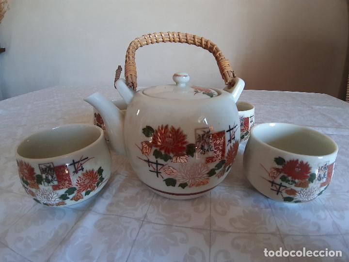 Antig&uuml;edades: Juego de t&eacute; oriental. - Foto 2