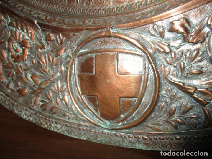 Antig&uuml;edades: PLATO COBRE VIRGEN DE MONTSERRAT - Foto 4