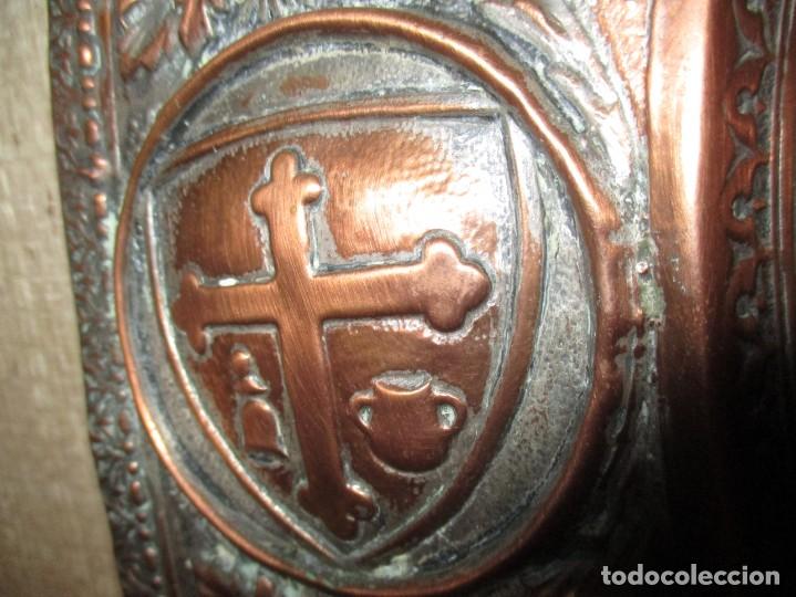 Antig&uuml;edades: PLATO COBRE VIRGEN DE MONTSERRAT - Foto 6
