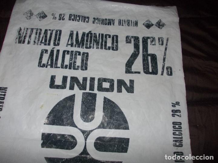 Antig&uuml;edades: saco de abono antiguo - Foto 3