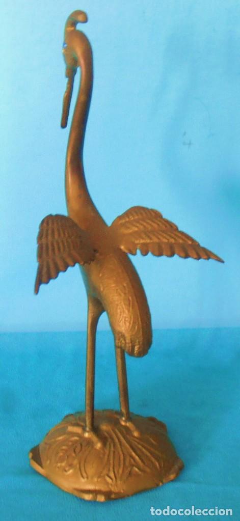 Antig&uuml;edades: GARZA DE BRONCE - Foto 3
