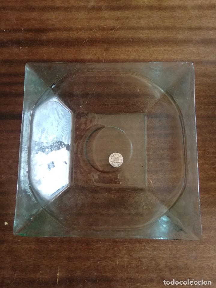 Antig&uuml;edades: Bandeja cristal San Miguel - Foto 1