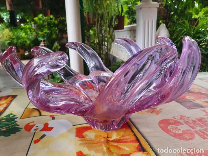 Antig&uuml;edades: Centro de mesa de cristal - Foto 1