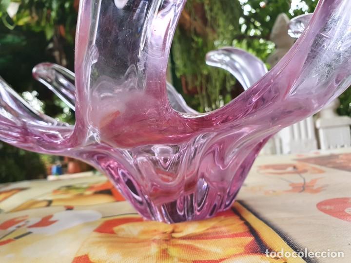 Antig&uuml;edades: Centro de mesa de cristal - Foto 3