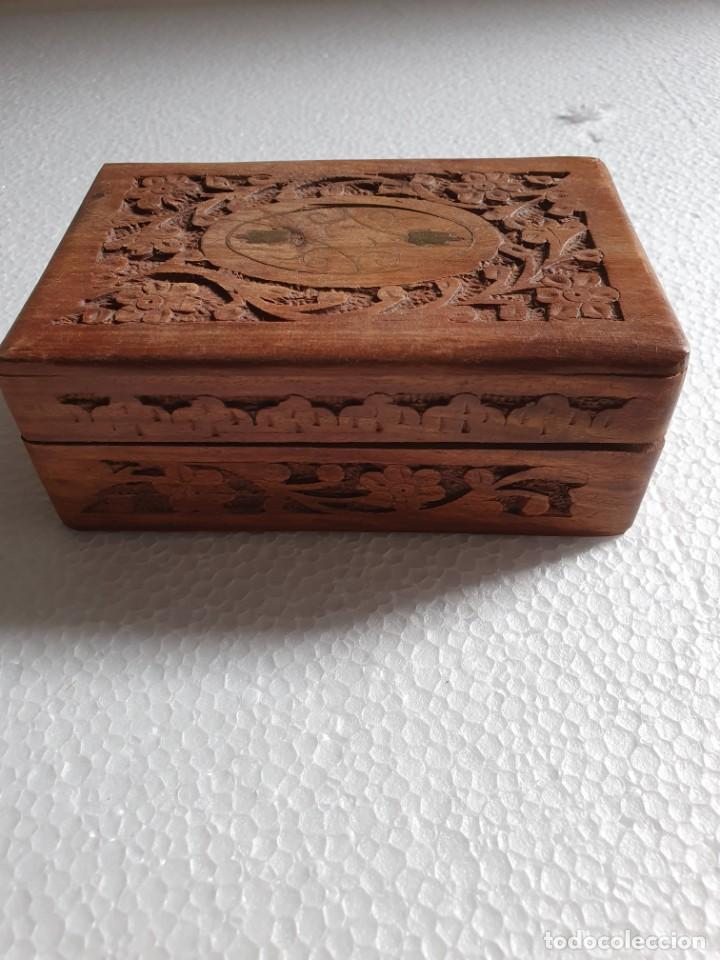 Antig&uuml;edades: JOYERO DE MADERA ANTIGUO - Foto 2