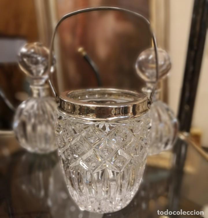 Antig&uuml;edades: Cubitera Cristal - Foto 2