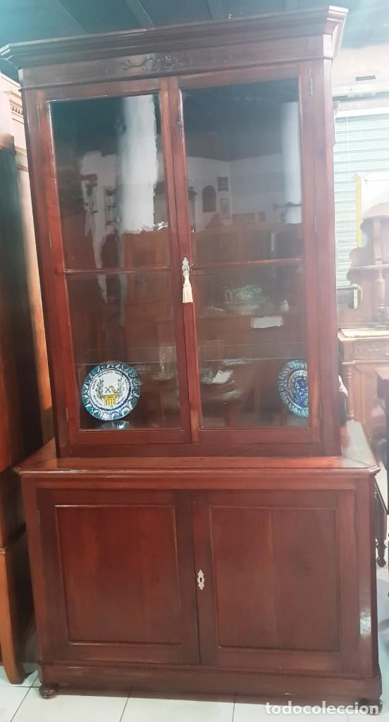 Antig&uuml;edades: Gran Aparador de Caoba - Foto 7