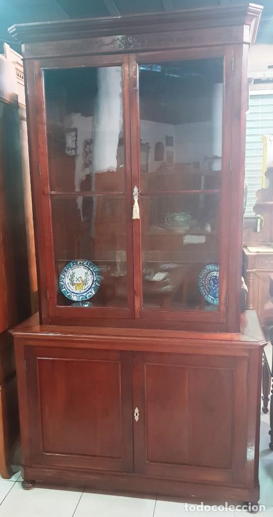 Antig&uuml;edades: Gran Aparador de Caoba - Foto 4