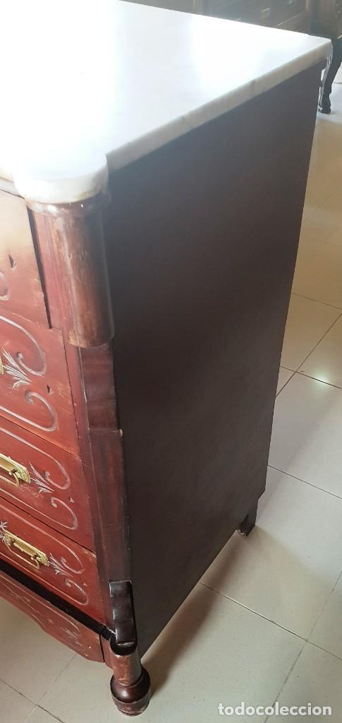 Antig&uuml;edades: C&oacute;moda Ditada de caoba - Foto 3