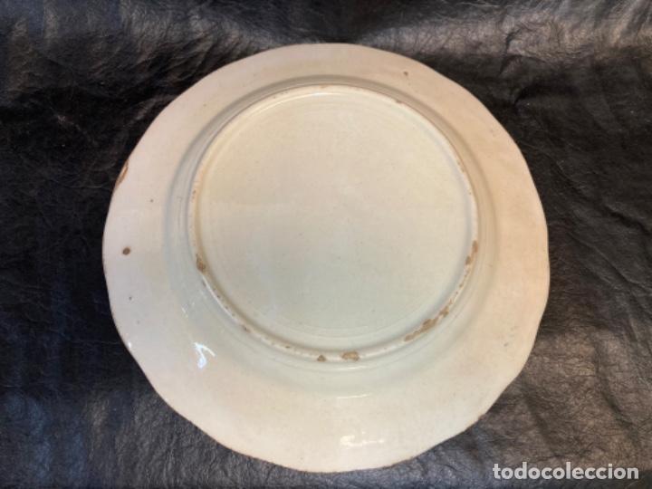 Antig&uuml;edades: Platos de cer&aacute;mica con frutas - Foto 3