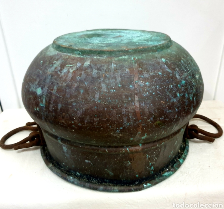 Antig&uuml;edades: Olla de cobre - Foto 3