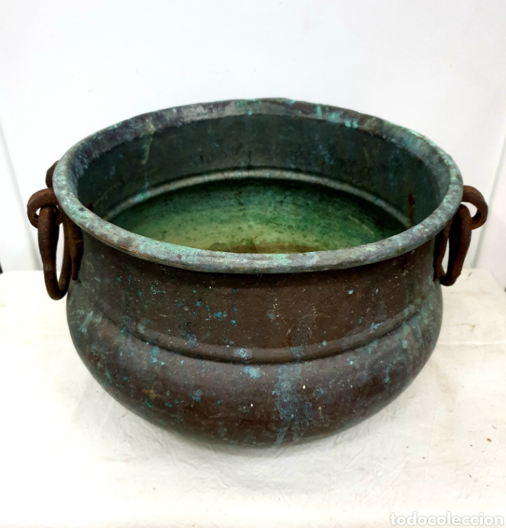 Antig&uuml;edades: Olla de cobre - Foto 10