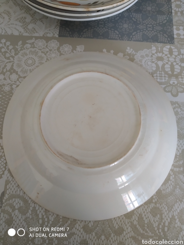Antig&uuml;edades: Plato porcelana Oviedo - Foto 6